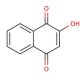 2-Hydroxy-1,4-naphthoquinone (CAS 83-72-7) - chemical structure image