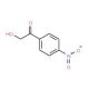 2-Hydroxy-1-(4-nitrophenyl)-1-ethanone (CAS 64611-67-2) - chemical structure image