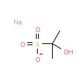 2-Hydroxy-2-propanesulfonic acid monosodium salt (CAS 540-92-1) - chemical structure image