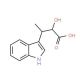 2-Hydroxy-3-(1H-indol-3-yl)butanoic acid - chemical structure image