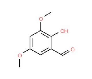 2-Hydroxy-3,5-dimethoxy-benzaldehyde - chemical structure image