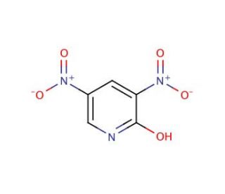 2-Hydroxy-3,5-dinitropyridine (CAS 2980-33-8) - chemical structure image