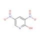 2-Hydroxy-3,5-dinitropyridine (CAS 2980-33-8) - chemical structure image