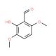 2-Hydroxy-3,6-dimethoxy-benzaldehyde - chemical structure image