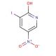 2-Hydroxy-3-iodo-5-nitropyridine (CAS 25391-58-6) - chemical structure image