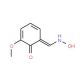 2-Hydroxy-3-methoxybenzaldehyde oxime (CAS 2169-99-5) - chemical structure image