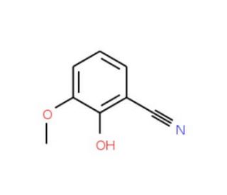 2-Hydroxy-3-methoxybenzonitrile (CAS 6812-16-4) - chemical structure image