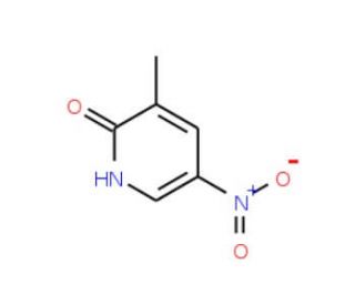 2-Hydroxy-3-methyl-5-nitropyridine (CAS 21901-34-8) - chemical structure image