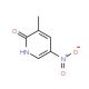 2-Hydroxy-3-methyl-5-nitropyridine (CAS 21901-34-8) - chemical structure image