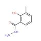 2-Hydroxy-3-methylbenzhydrazide (CAS 30991-42-5) - chemical structure image