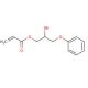 2-Hydroxy-3-phenoxypropyl acrylate (CAS 16969-10-1) - chemical structure image