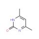 2-Hydroxy-4,6-dimethylpyrimidine (CAS 108-79-2) - chemical structure image