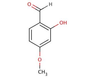 2-Hydroxy-4-methoxybenzaldehyde (CAS 673-22-3) - chemical structure image