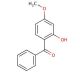 2-Hydroxy-4-methoxybenzophenone (CAS 131-57-7) - chemical structure image