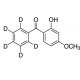 2-Hydroxy-4-methoxybenzophenone-2′,3′,4′,5′,6′-d5 (CAS 1219798-54-5) - chemical structure image
