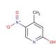 2-Hydroxy-4-methyl-5-nitropyridine (CAS 21901-41-7) - chemical structure image