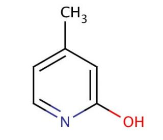 2-Hydroxy-4-methylpyridine (CAS 13466-41-6) - chemical structure image