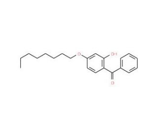 2-Hydroxy-4-n-octyloxybenzophenone (CAS 1843-05-6) - chemical structure image