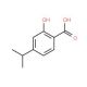 2-hydroxy-4-(propan-2-yl)benzoic acid - chemical structure image