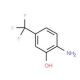 2-Hydroxy-4-(trifluoromethyl)aniline (CAS 454-82-0) - chemical structure image