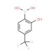 2-Hydroxy-4-(trifluoromethyl)phenylboronic acid (CAS 1072951-50-8) - chemical structure image