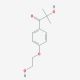 2-Hydroxy-4′-(2-hydroxyethoxy)-2-methylpropiophenone (CAS 106797-53-9) - chemical structure image