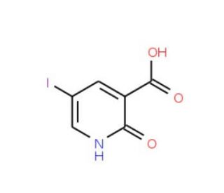2-Hydroxy-5-iodonicotinic acid - chemical structure image