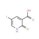 2-Hydroxy-5-iodonicotinic acid - chemical structure image