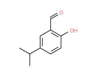2-Hydroxy-5-isopropyl-benzaldehyde - chemical structure image