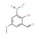 2-Hydroxy-5-methoxy-3-nitro-benzaldehyde (CAS 34549-69-4) - chemical structure image