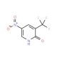 2-Hydroxy-5-nitro-3-(trifluoromethyl)pyridine (CAS 99368-66-8) - chemical structure image