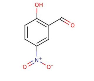 2-Hydroxy-5-nitrobenzaldehyde (CAS 97-51-8) - chemical structure image