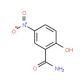 2-Hydroxy-5-nitrobenzamide (CAS 2912-78-9) - chemical structure image