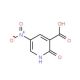 2-Hydroxy-5-nitronicotinic acid (CAS 6854-07-5) - chemical structure image