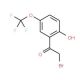 2-Hydroxy-5-(trifluoromethoxy)phenacyl bromide - chemical structure image