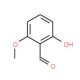 2-Hydroxy-6-methoxybenzaldehyde (CAS 700-44-7) - chemical structure image