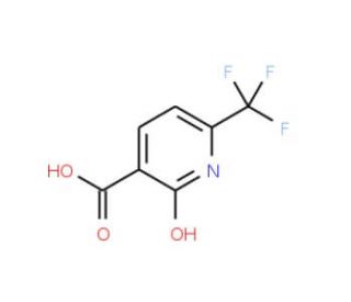 2-Hydroxy-6-(trifluoromethyl)nicotinic acid (CAS 191595-63-8) - chemical structure image