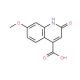 2-Hydroxy-7-methoxy-quinoline-4-carboxylic acid (CAS 72784-23-7) - chemical structure image