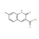 2-Hydroxy-7-methylquinoline-3-carboxylic acid - chemical structure image