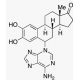 2-Hydroxy-estrone-6-N3-adenine - chemical structure image