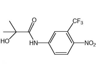 2-Hydroxy-flutamide (CAS 52806-53-8) - chemical structure image