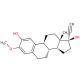 2-Hydroxy Mestranol (CAS 26011-40-5) - chemical structure image