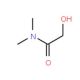 2-hydroxy-N,N-dimethylacetamide (CAS 14658-93-6) - chemical structure image