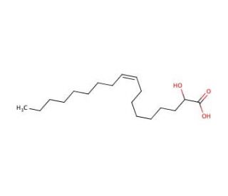 2-Hydroxy Oleic Acid - chemical structure image