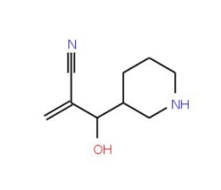 2-[hydroxy(pyridin-3-yl)methyl]acrylonitrile - chemical structure image