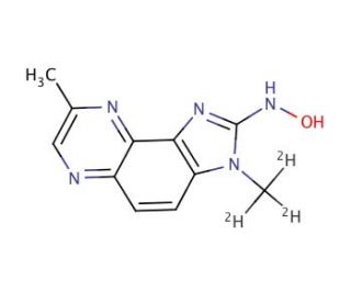 2-Hydroxyamino-3,8-dimethylimidazo[4,5-f]quinoxaline-d3 - chemical structure image