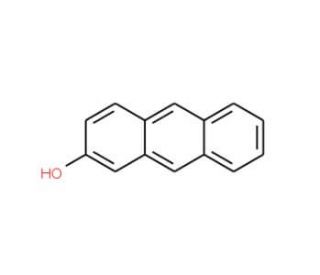 2-Hydroxyanthracene (CAS 613-14-9) - chemical structure image