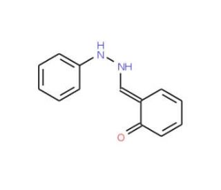 2-Hydroxybenzaldehyde phenylhydrazone (CAS 614-65-3) - chemical structure image