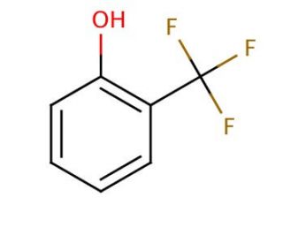 2-Hydroxybenzotrifluoride (CAS 444-30-4) - chemical structure image