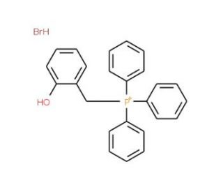 (2-Hydroxybenzyl)triphenylphosphonium bromide (CAS 70340-04-4) - chemical structure image